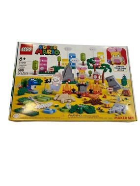 LEGO Super Mario Creativity Toolbox Maker Set 71418 588 Pieces Ages 6+ Build & C